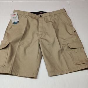 Genuine Dickies Ultimate Ripstop Cargo Shorts Men’s Size 40 Beige Relaxed Fit